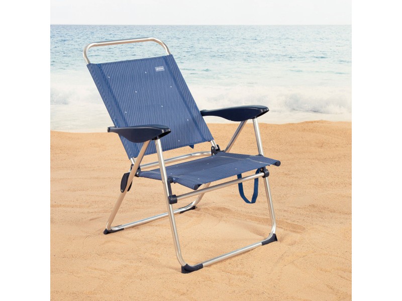 Плажен стол Aktive 48 x 100 x 60 cm (2 броя) NaN –  BB Сгъваеми столове
