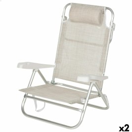 Плажен стол Aktive 47 x 82 x 49 cm (2 броя)