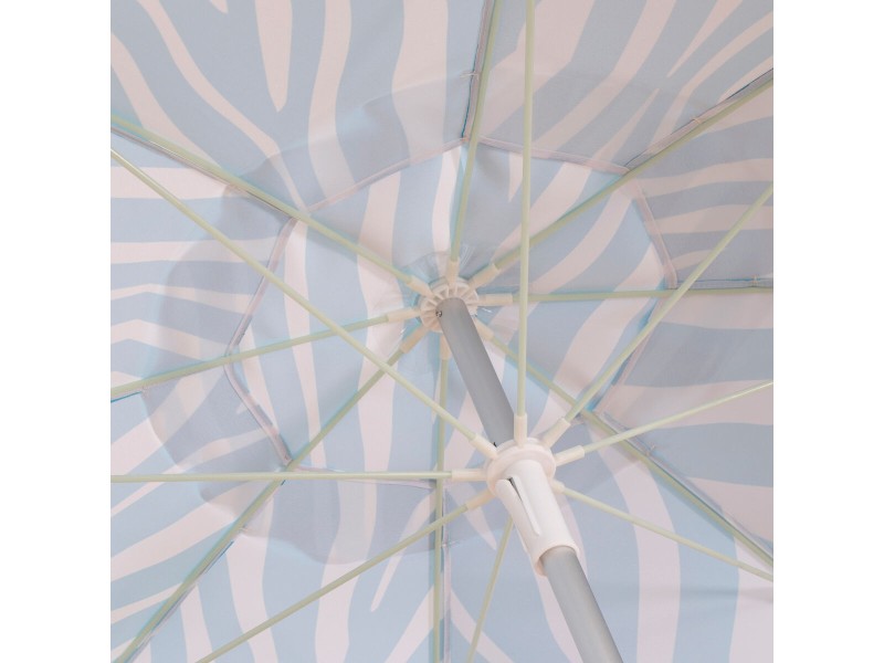 Плажен чадър Aktive Син 200 x 195 x 200 cm (6 броя) NaN –  BB Чадъри