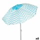 Плажен чадър Aktive Син Ø 200 cm 200 x 190 x 200 cm (6 броя) NaN –  BB Чадъри