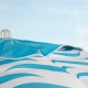 Плажен чадър Aktive Син Ø 200 cm 200 x 190 x 200 cm (6 броя) NaN –  BB Чадъри