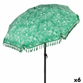 Плажен чадър Aktive Ø 180 cm 180 x 180 x 180 cm (6 броя)