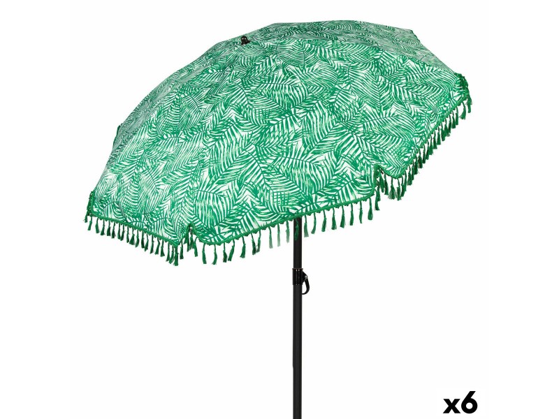 Плажен чадър Aktive Ø 180 cm 180 x 180 x 180 cm (6 броя) NaN –  BB Чадъри