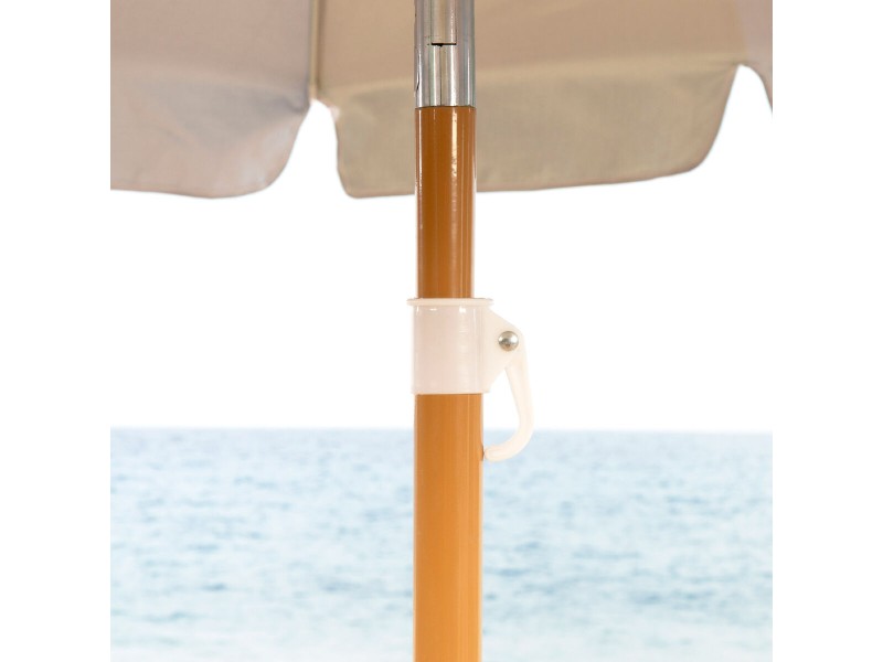 Плажен чадър Aktive Ø 200 cm 20 x 185 x 20 cm (6 броя) NaN –  BB Чадъри