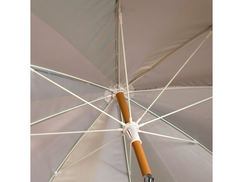 Плажен чадър Aktive Ø 200 cm 20 x 185 x 20 cm (6 броя) NaN –  BB Чадъри