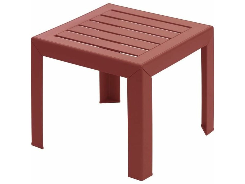 Помощна маса Grosfillex Miami Червен 40 x 40 x 41 cm NaN –  BB Спомагателни маси