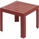 Помощна маса Grosfillex Miami Червен 40 x 40 x 41 cm NaN –  BB Спомагателни маси