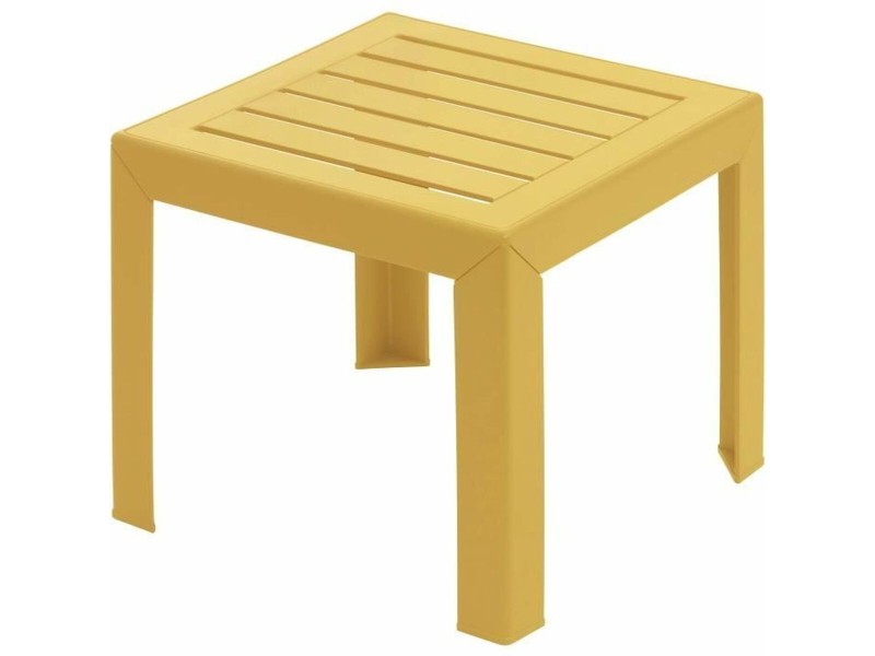Помощна маса Grosfillex Miami Жълт 40 x 40 x 39 cm NaN –  BB Спомагателни маси