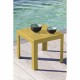 Помощна маса Grosfillex Miami Жълт 40 x 40 x 39 cm NaN –  BB Спомагателни маси