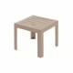 Помощна маса Grosfillex Miami Кафяв 40 x 40 x 38 cm NaN –  BB Спомагателни маси
