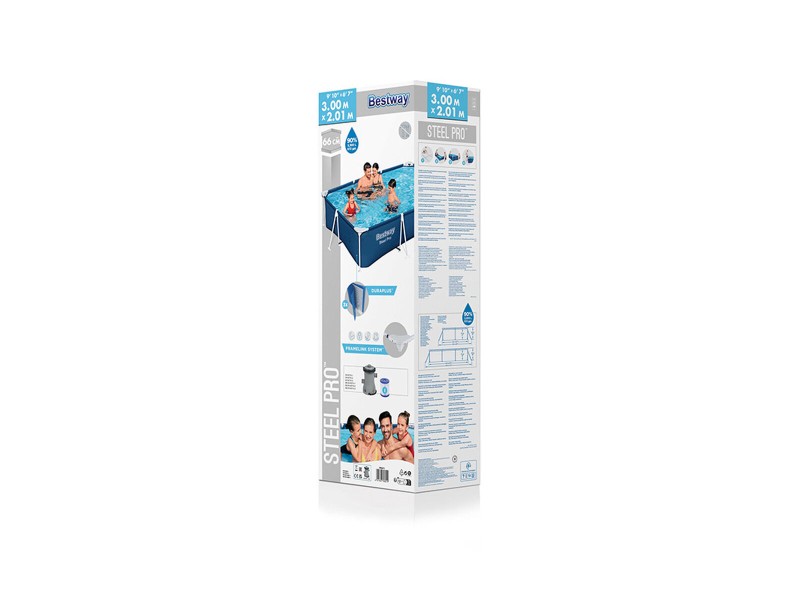 Басейн Подвижен Bestway 201 x 300 x 66 cm NaN –  BB Подвижни басейни
