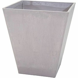 Саксия Mega Collections Ecostone Square Кафяв Тъмнокафяв 48 x 57 cm