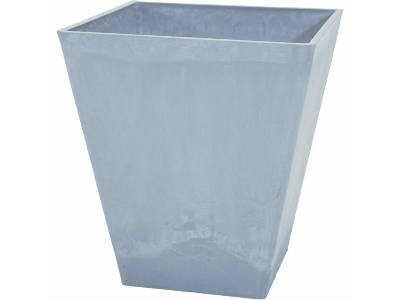 Саксия Mega Collections Ecostone Square Сив 41 x 45 cm NaN –  BB Саксии