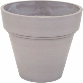 Саксия Mega Collections Ecostone Planter Кафяв Тъмнокафяв 55 x 51 cm
