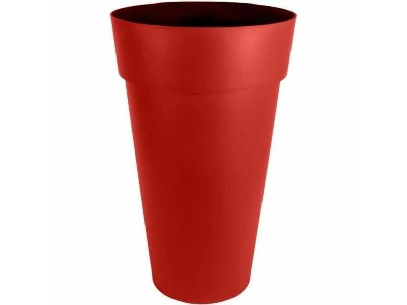 Саксия EDA XXL Червен rouge Ø 48 x 80 cm 48 x 80 cm Пластмаса Кръгъл NaN –  BB Саксии