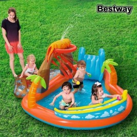 Надуваем Басейн C/C. PISCINA 2.65X2.65X1.04M HINCHABLE Bestway Многоцветен 265 x 265 x 104 cm