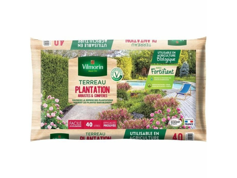 Почва за саксии Vilmorin Hedge 40 L NaN –  BB Многофункционални