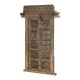 Декоративна Фигура за Градина Home ESPRIT Кафяв тиково дърво 120 X 46 X 190 cm Врата NaN –  BB Статуи