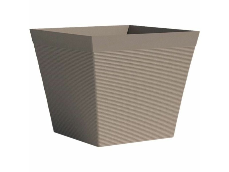 Саксия Garden ID Тъмнокафяв Квадратек 29 x 26 cm NaN –  BB Саксии