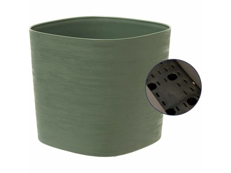 Саксия за самостоятелно поливане Garden ID Светло Зелено 40 x 40 cm NaN –  BB Саксии