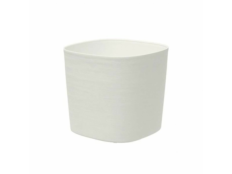 Саксия за самостоятелно поливане Garden ID Бял 40 x 40 cm NaN –  BB Саксии