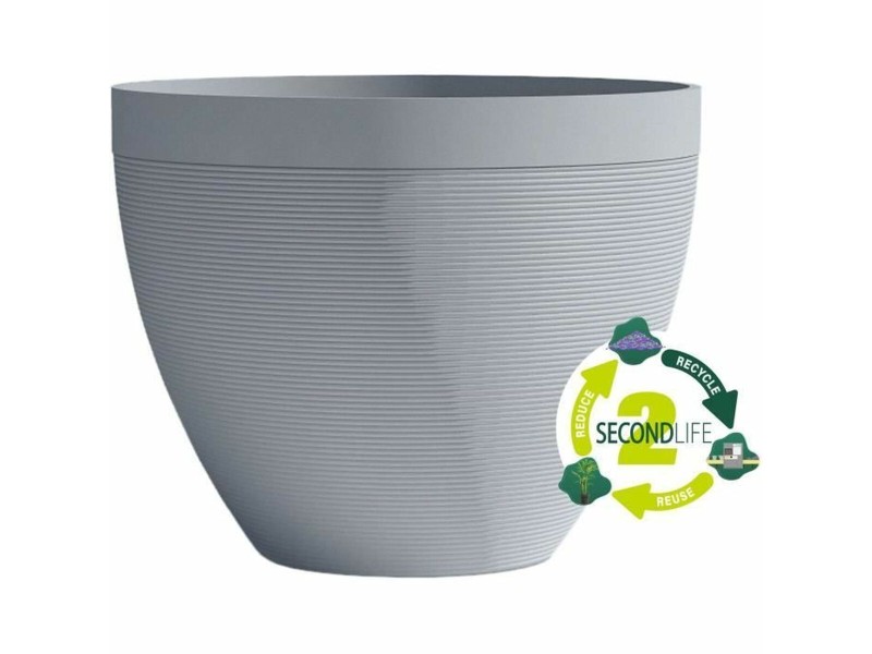 Саксия Garden ID Сив 30 x 26 cm NaN –  BB Саксии
