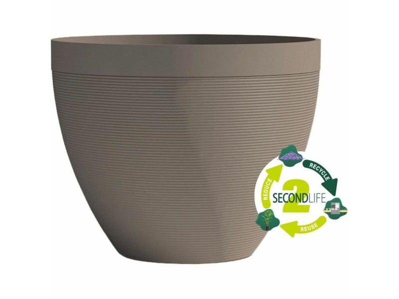 Саксия Garden ID Тъмнокафяв 30 x 26 cm NaN –  BB Саксии