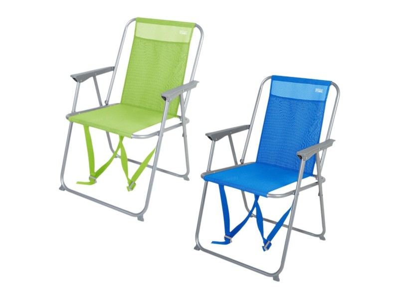 подплатен къмпинг стол Aktive 44 x 74 x 45 cm (6 броя) NaN –  BB Сгъваеми столове