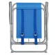 подплатен къмпинг стол Aktive 44 x 74 x 45 cm (6 броя) NaN –  BB Сгъваеми столове
