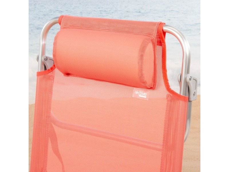 подплатен къмпинг стол Aktive 47 x 82 x 49 cm Flamingo (2 броя) NaN –  BB Сгъваеми столове