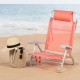 подплатен къмпинг стол Aktive 47 x 82 x 49 cm Flamingo (2 броя) NaN –  BB Сгъваеми столове