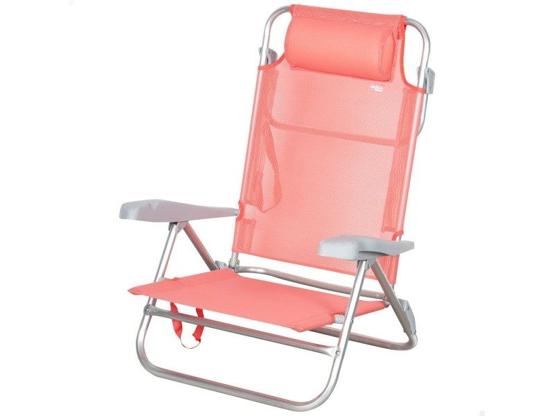 подплатен къмпинг стол Aktive 47 x 82 x 49 cm Flamingo (2 броя) NaN –  BB Сгъваеми столове