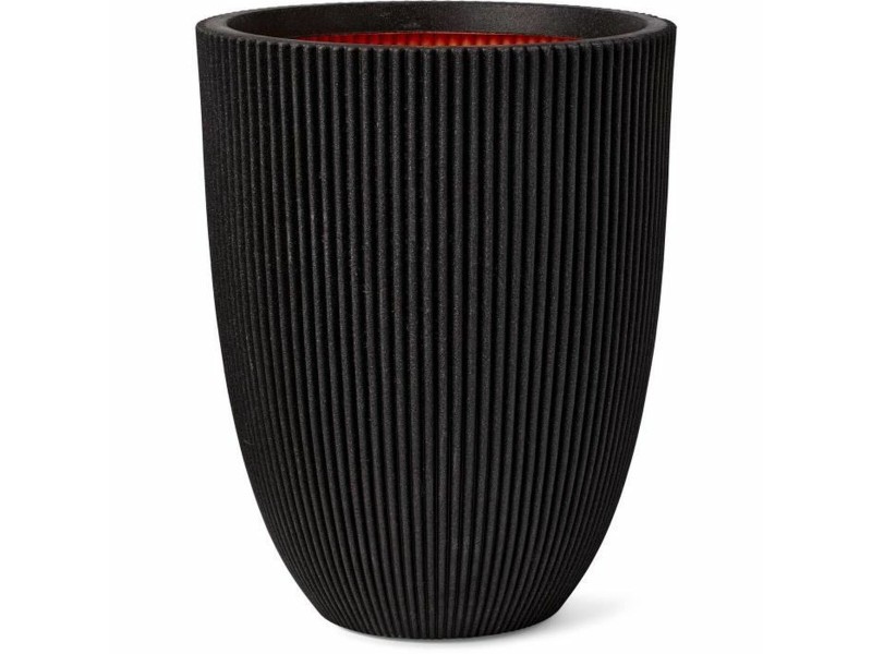 Саксия Capi Europe Черен Пластмаса Кръгъл NaN –  BB Саксии