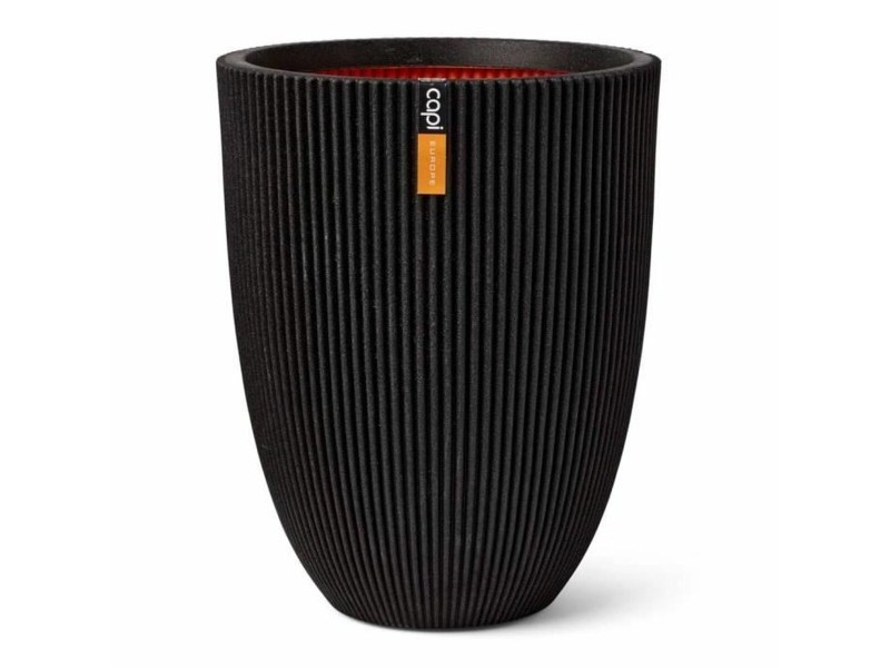 Саксия Capi Europe Черен Пластмаса Кръгъл NaN –  BB Саксии