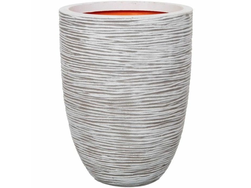 Саксия Capi Europe Слонова кост Пластмаса Кръгъл NaN –  BB Саксии