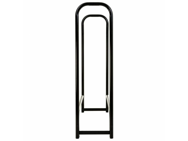 Поставка за Дърва Alexandra House Living Черен Желязо 34 x 124 x 124 cm NaN –  BB Дърварник