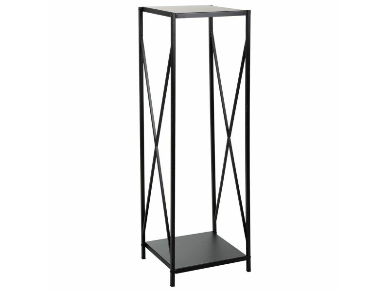 Поставка за Дърва Alexandra House Living Черен Желязо 34 x 111 x 34 cm NaN –  BB Дърварник