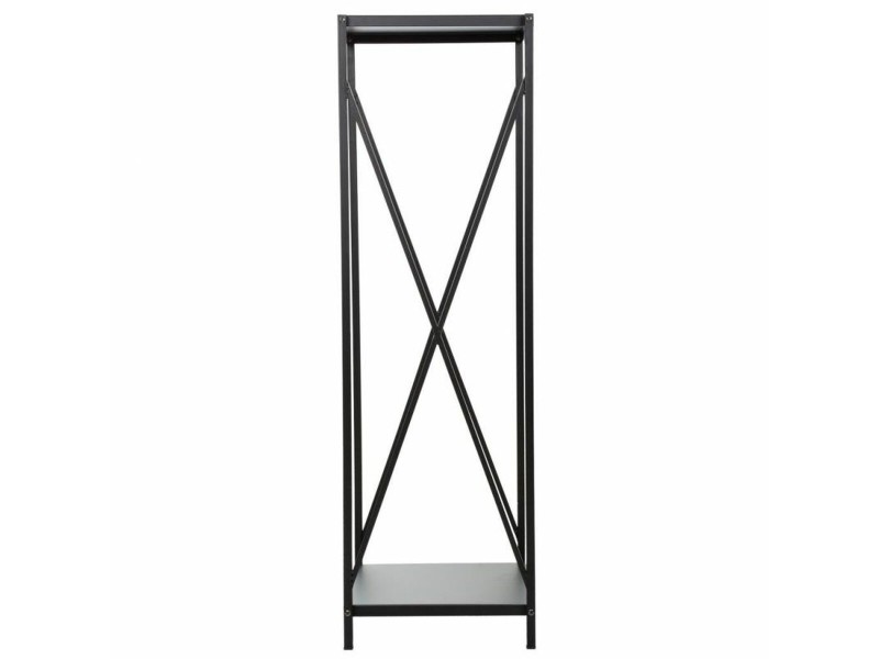 Поставка за Дърва Alexandra House Living Черен Желязо 34 x 111 x 34 cm NaN –  BB Дърварник