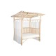 Градинско легло DKD Home Decor Бял Естествен 200 x 180 x 200 cm NaN –  BB Дивани