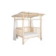 Градинско легло DKD Home Decor Бял Естествен 200 x 180 x 200 cm NaN –  BB Дивани