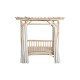 Градинско легло DKD Home Decor Бял Естествен 200 x 180 x 200 cm NaN –  BB Дивани