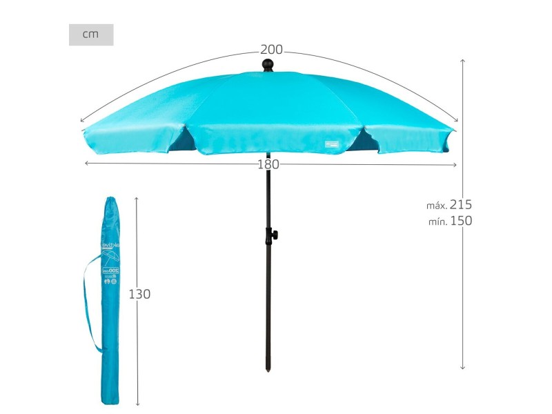 Чадър Aktive 200 x 215 x 200 cm (4 броя) NaN –  BB Чадъри