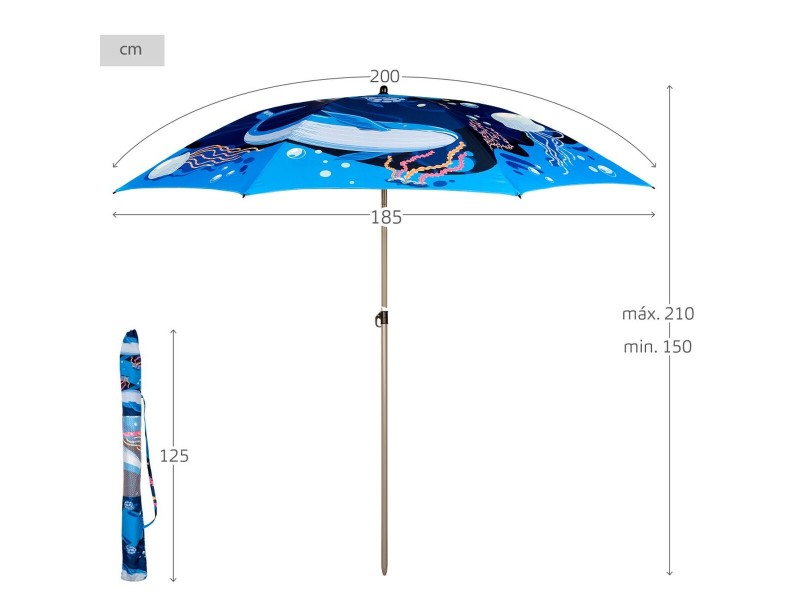 Чадър Aktive 200 x 215 x 200 cm (6 броя) NaN от | techMAG.bg Чадър Aktive 200 x 215 x 200 cm (6 броя) NaN – BB Чадъри