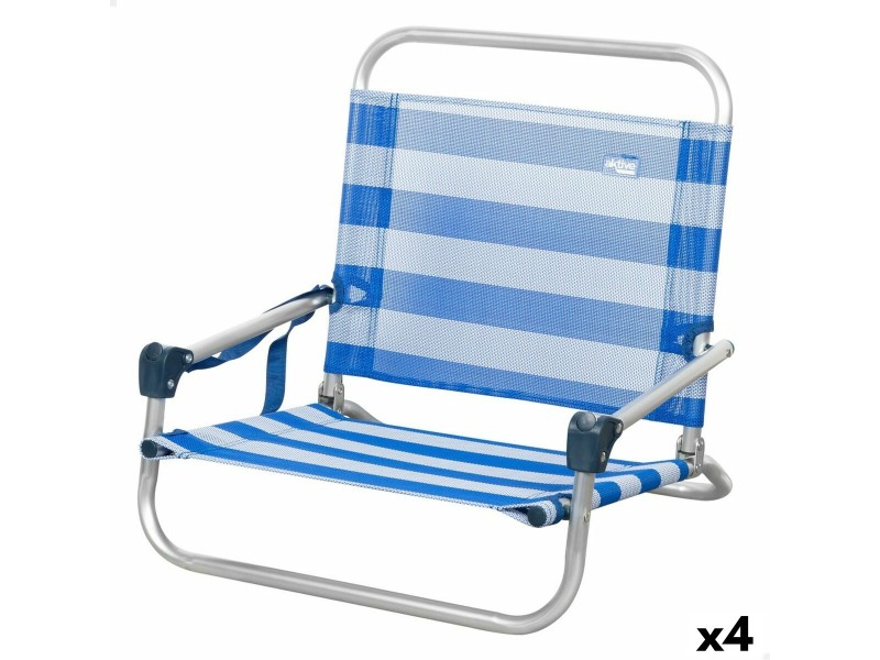 Плажен стол Aktive 46 x 49 x 44 cm NaN –  BB Сгъваеми столове от плат