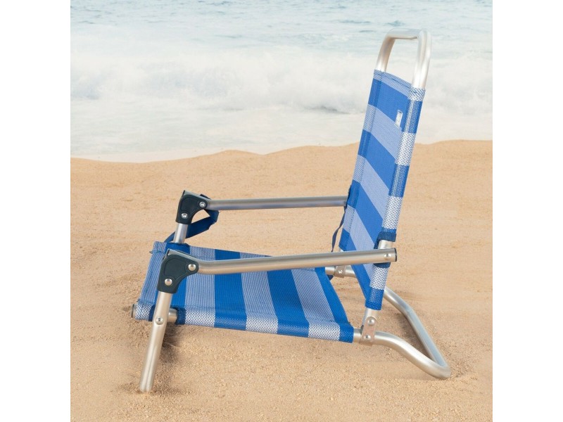 Плажен стол Aktive 46 x 49 x 44 cm NaN –  BB Сгъваеми столове от плат