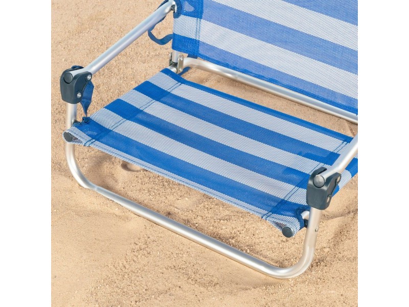 Плажен стол Aktive 46 x 49 x 44 cm NaN –  BB Сгъваеми столове от плат