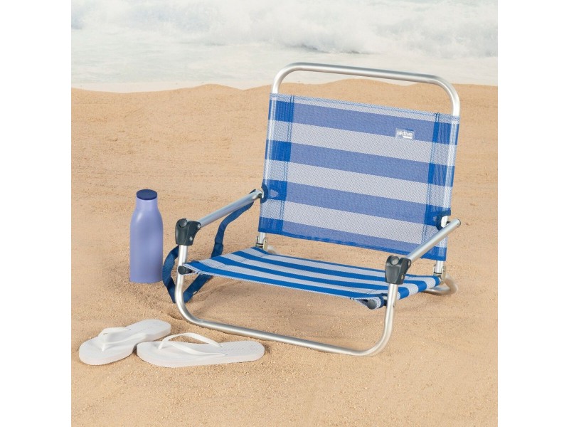 Плажен стол Aktive 46 x 49 x 44 cm NaN –  BB Сгъваеми столове от плат