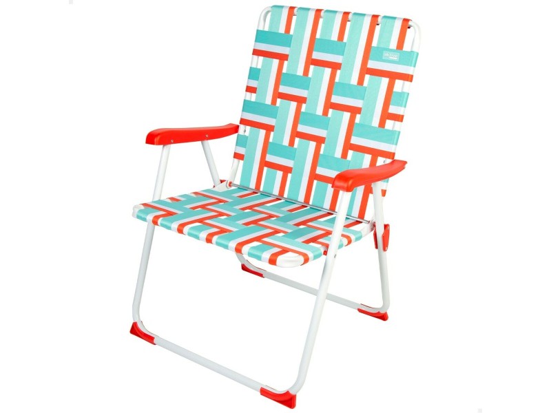 Плажен стол Aktive 52 x 90 x 56 cm NaN –  BB Сгъваеми столове от плат