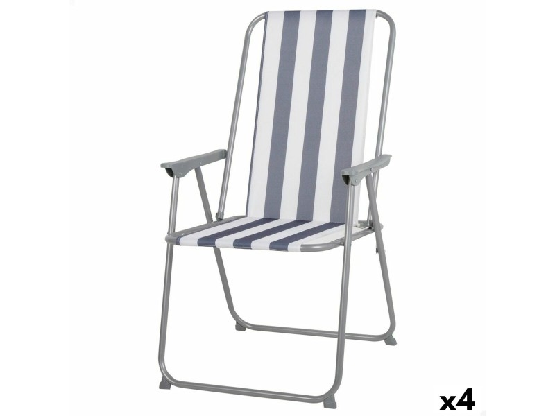 Плажен стол Aktive 44 x 88 x 44 cm NaN –  BB Сгъваеми столове от плат