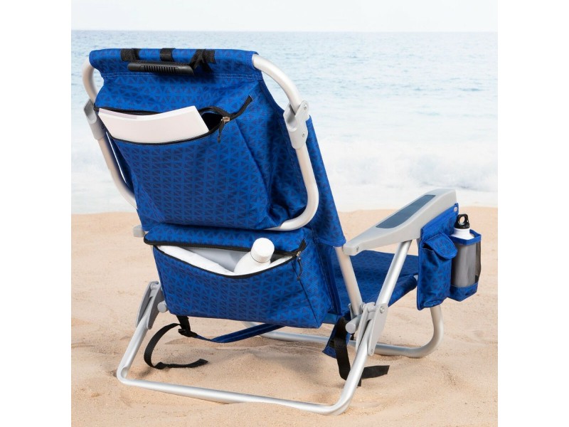 Плажен стол Aktive 50 x 78 x 53 cm NaN –  BB Сгъваеми столове от плат